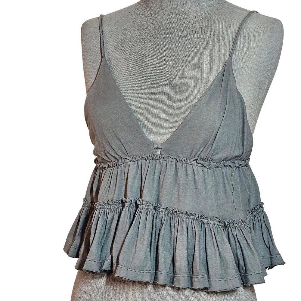 Cotton Spaghetti Strap Tank Size Medium